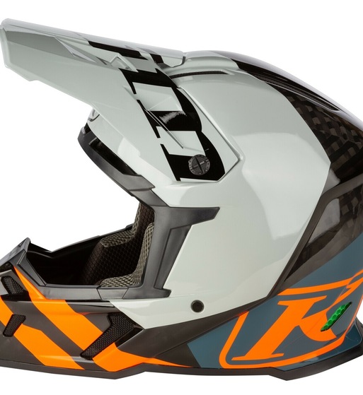 Casco Enduro KLiM F5 Koroyd Carbono 2021 Color Naranja Talla / Tamaño MD