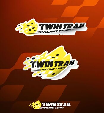 Adhesivos TwinTrail Racing Team pack 2 unidades