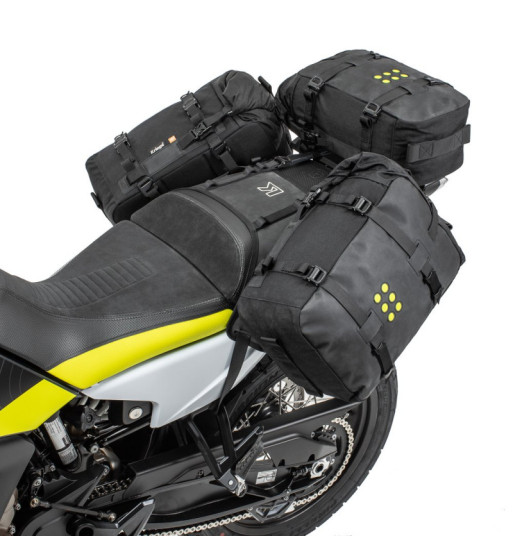 Base de sujeción de bolsas Overlanders OS Pack para motos Trail/Enduro