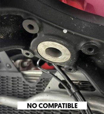 Kit de guardabarros alto Camel Adv para Aprilia Tuareg 660