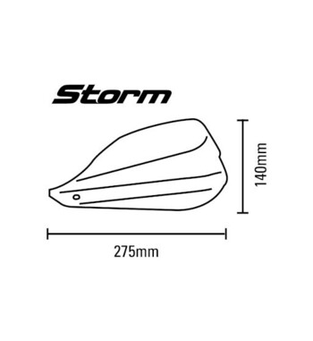 Kit Paramanos Barkbuster - Montaje en dos puntos: Tiger 900 2024