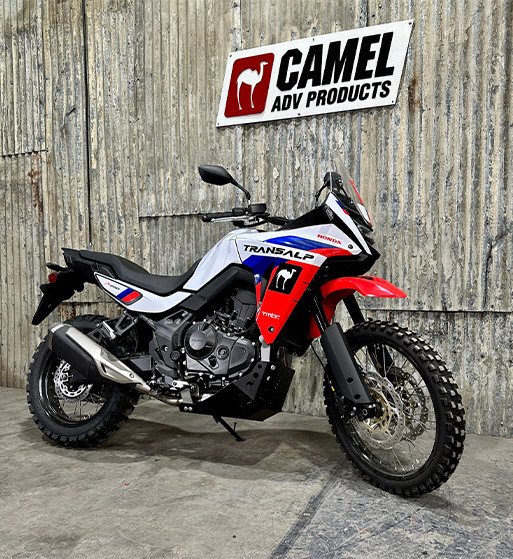 Kit de guardabarros alto Camel Adv para Honda Transalp Kit de guardabarros alto Camel Adv para Honda Transalp