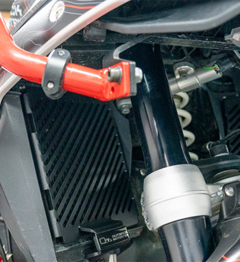 Cubre Radiadores Outback Motortek para BMW R1300GS